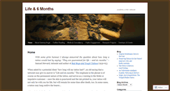 Desktop Screenshot of lifeand6months.com